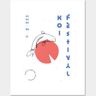 Koi Festival Posters and Art